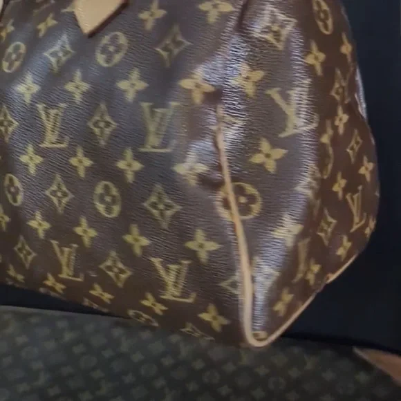1970s LOUIS VUITTON Speedy 30 The French Company - Vintage LV Bag - Picture 14 of 15